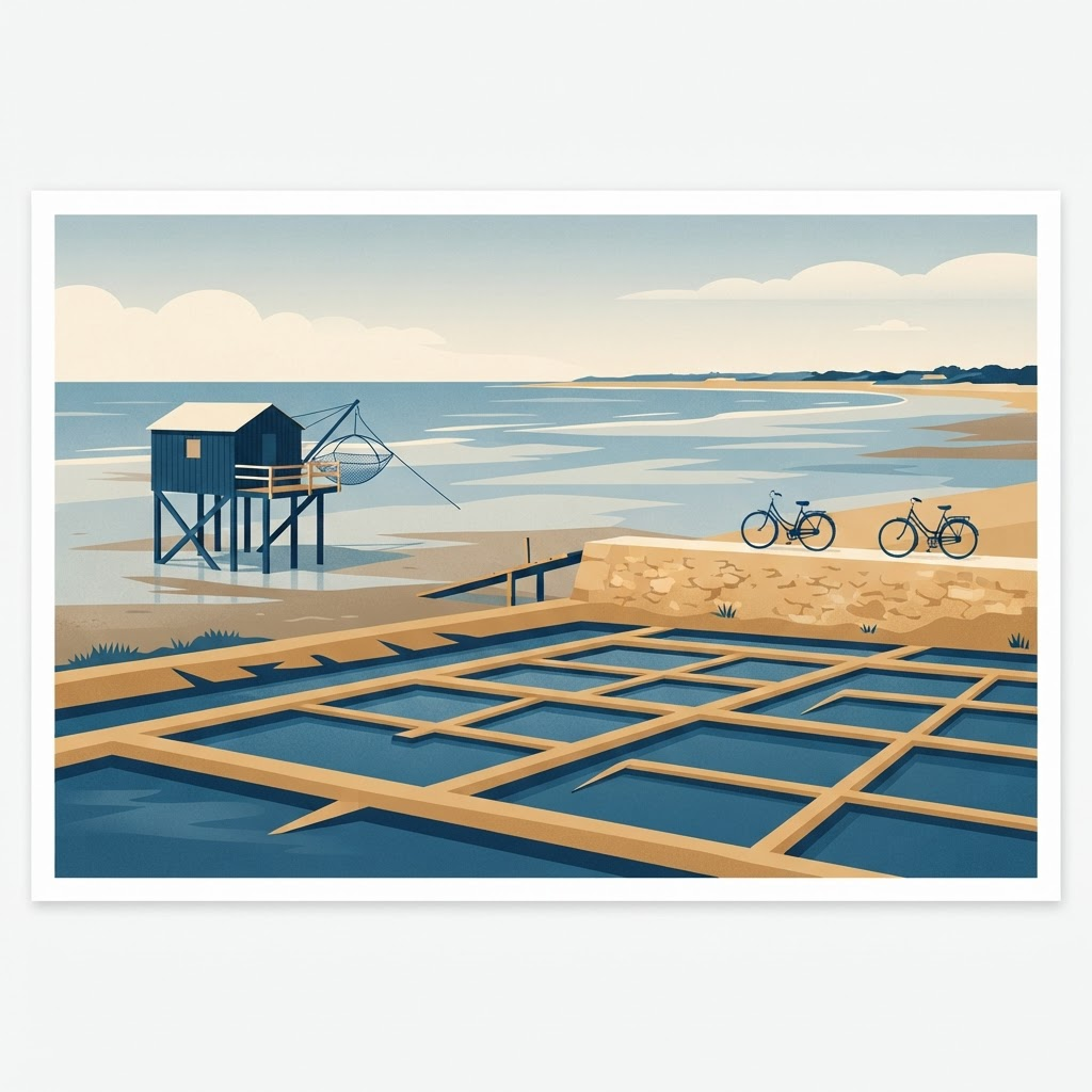 Illustration de la zone Noirmoutier